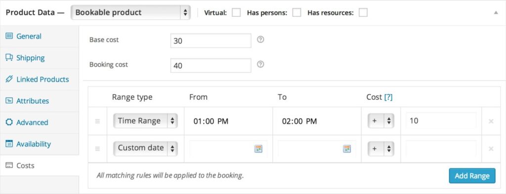 bookings costs@2x
